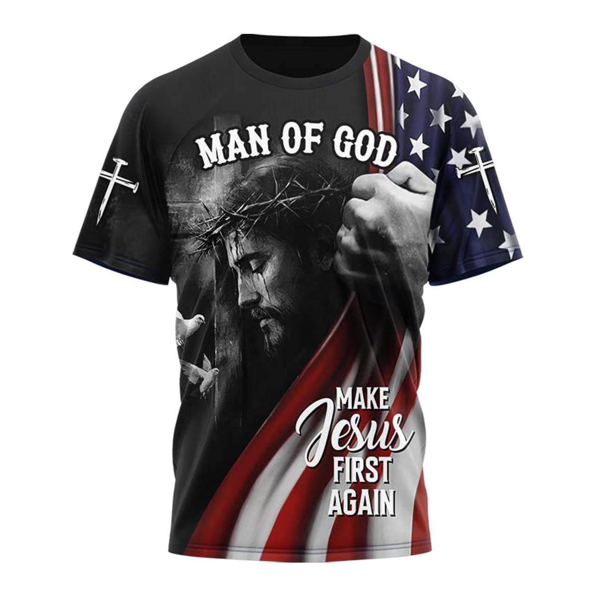 Make Jesus First Again 3D TShirt