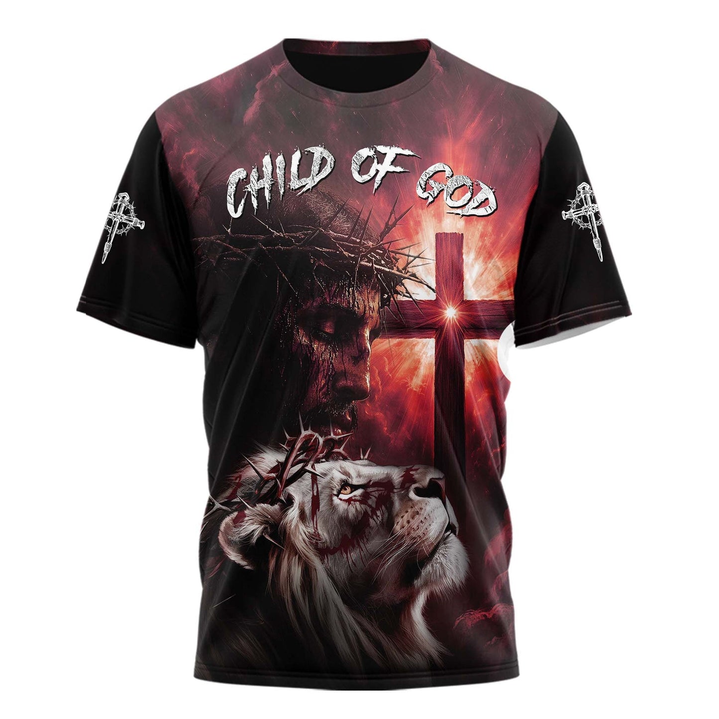 He Died For Me Lion 3D TShirt