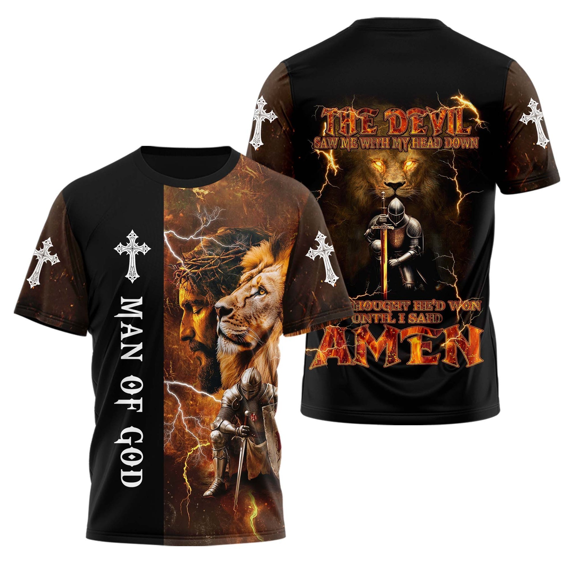 The Devil Saw Me With My Head Down 3D TShirt
