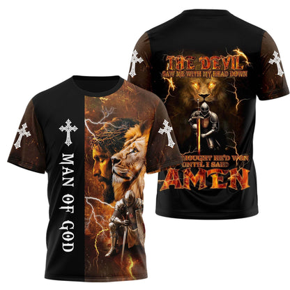 The Devil Saw Me With My Head Down 3D TShirt