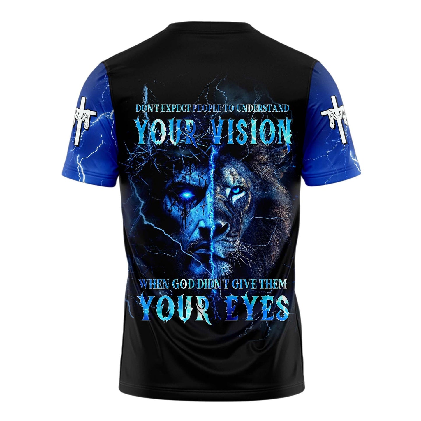 Don't Expect People To Understand Your Vision Lion 3D TShirt