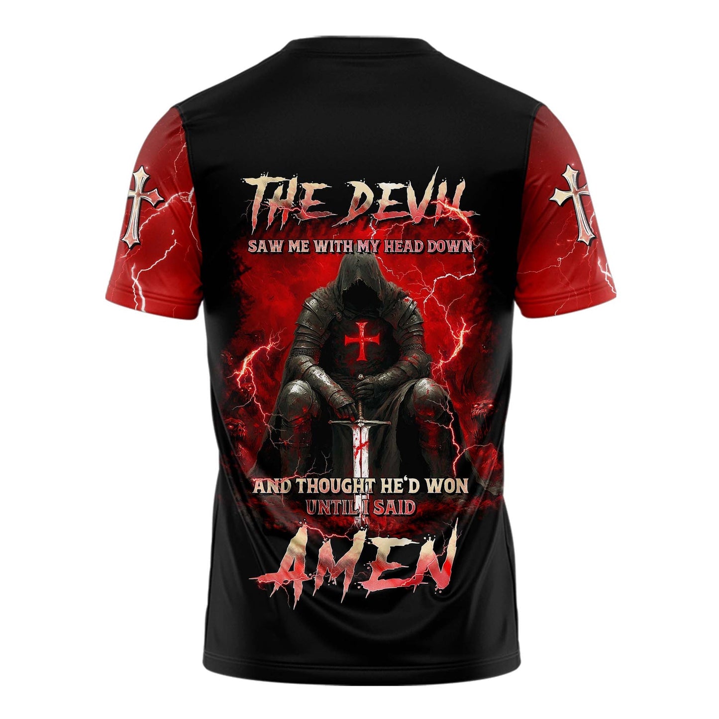 The Devil Saw Me With My Head Down 3D TShirt