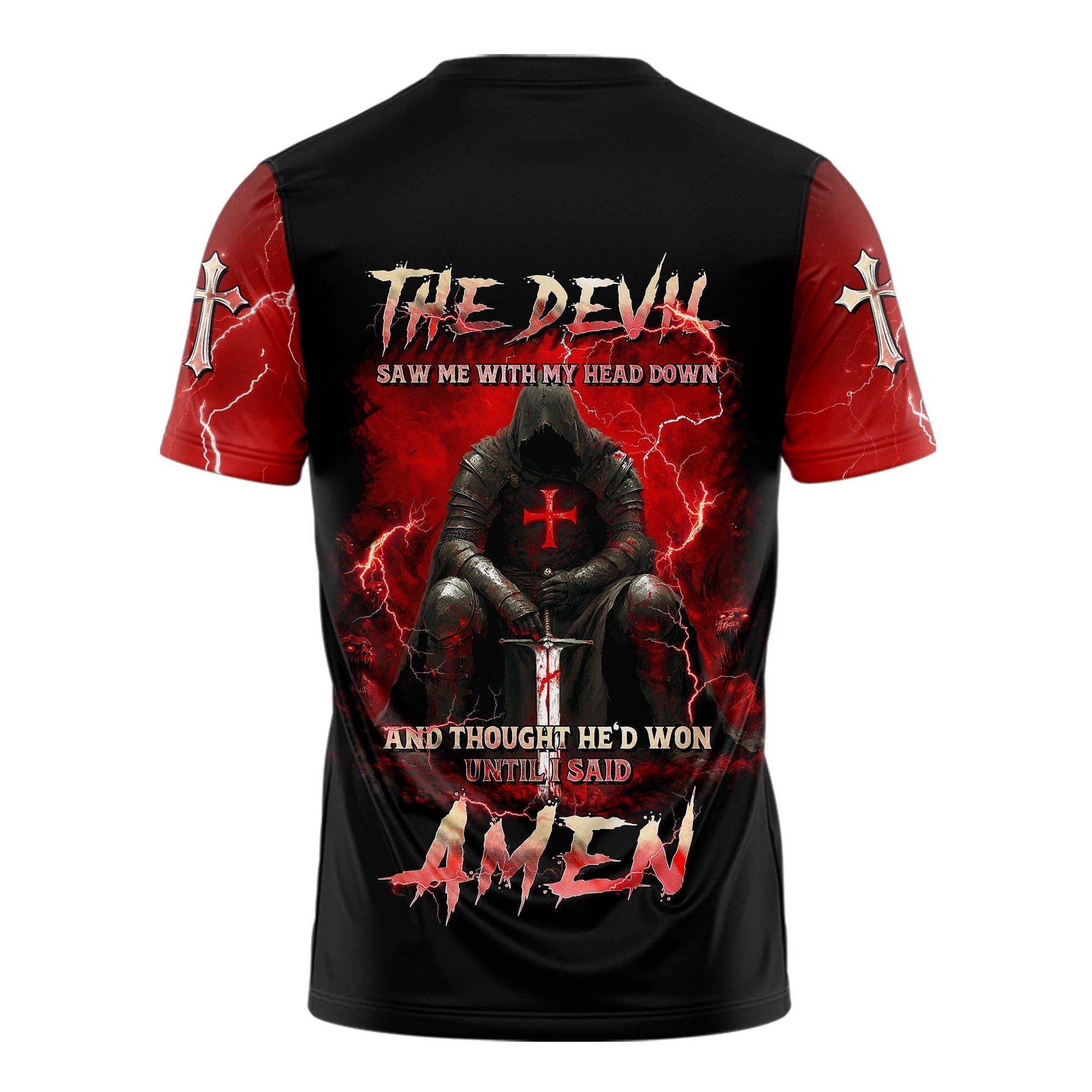 The Devil Saw Me With My Head Down 3D TShirt
