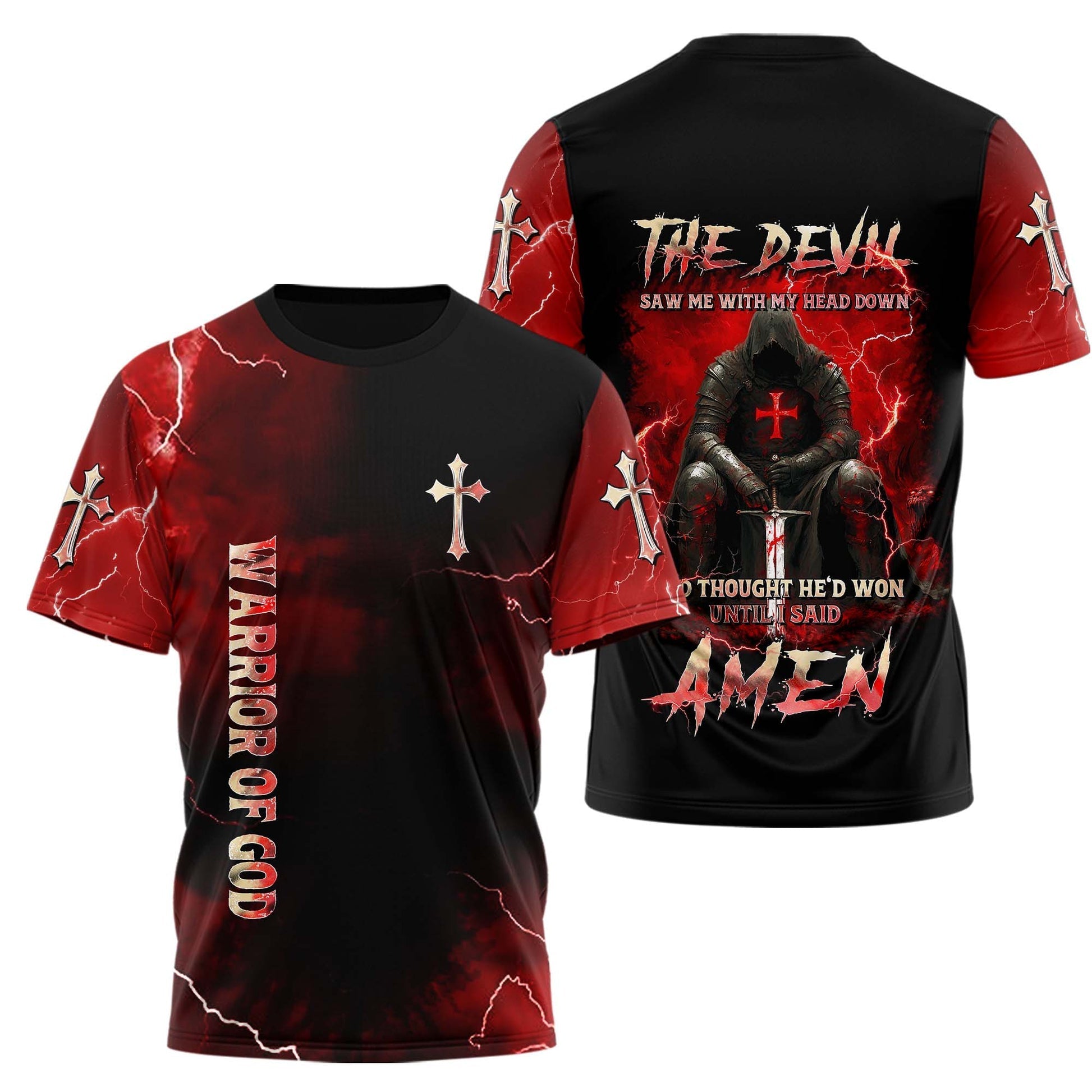 The Devil Saw Me With My Head Down 3D TShirt
