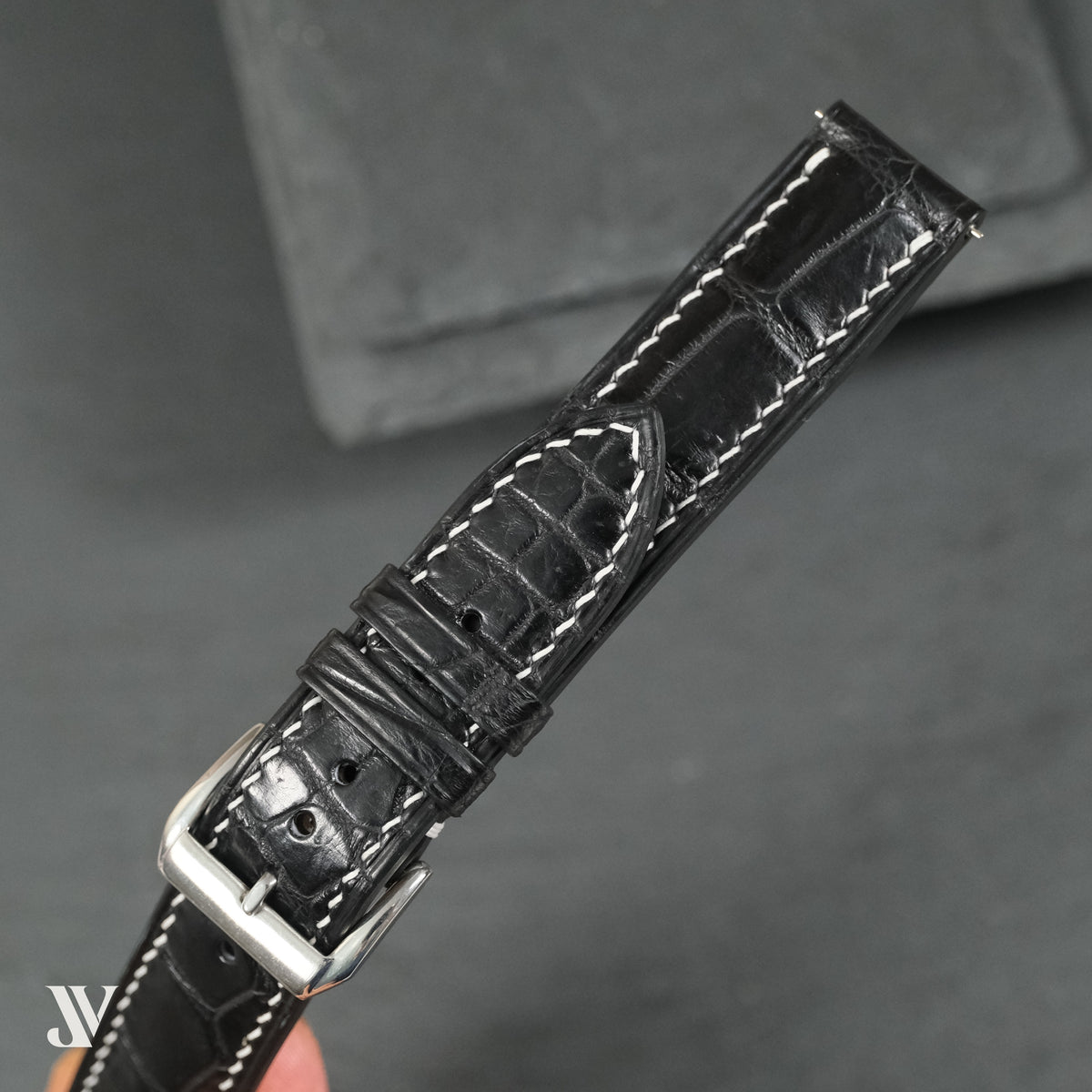 Padded Alligator Black — original product photo