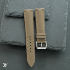 Taupe SWIFT Leather Watch Strap — original product photo