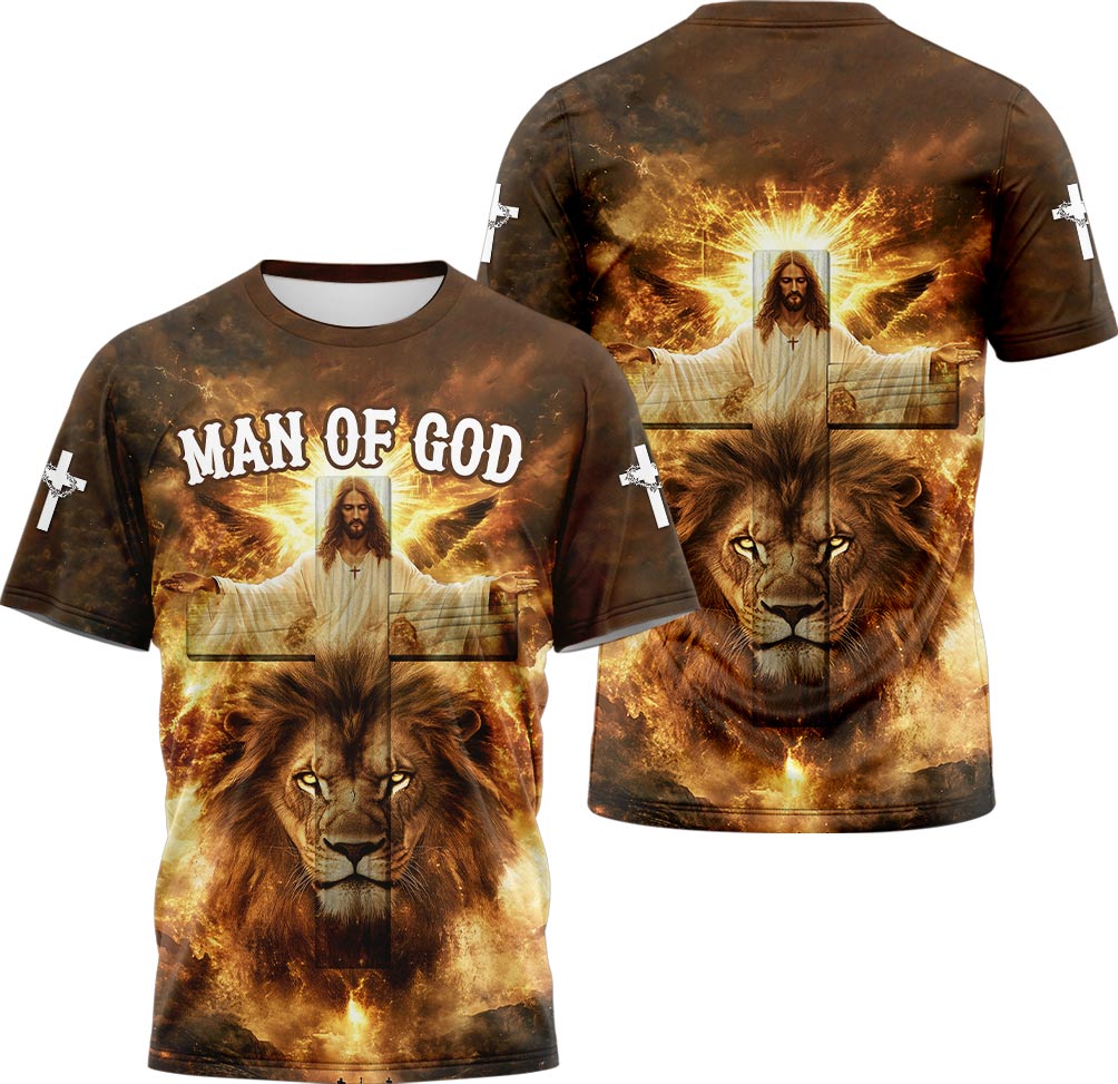 Man Of God 3D TShirt