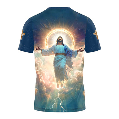 He Is Risen Ascension Glory 3D TShirt
