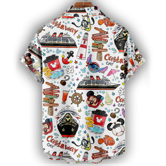Disney Castaway Cay Cruise Hawaiian Shirt | Tropi Hawaiian Shirts Store