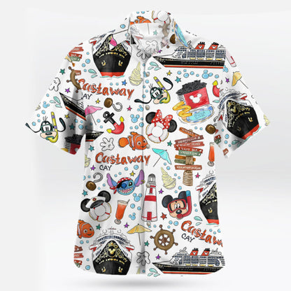 Disney Castaway Cay Cruise Hawaiian Shirt | Tropi Hawaiian Shirts Store