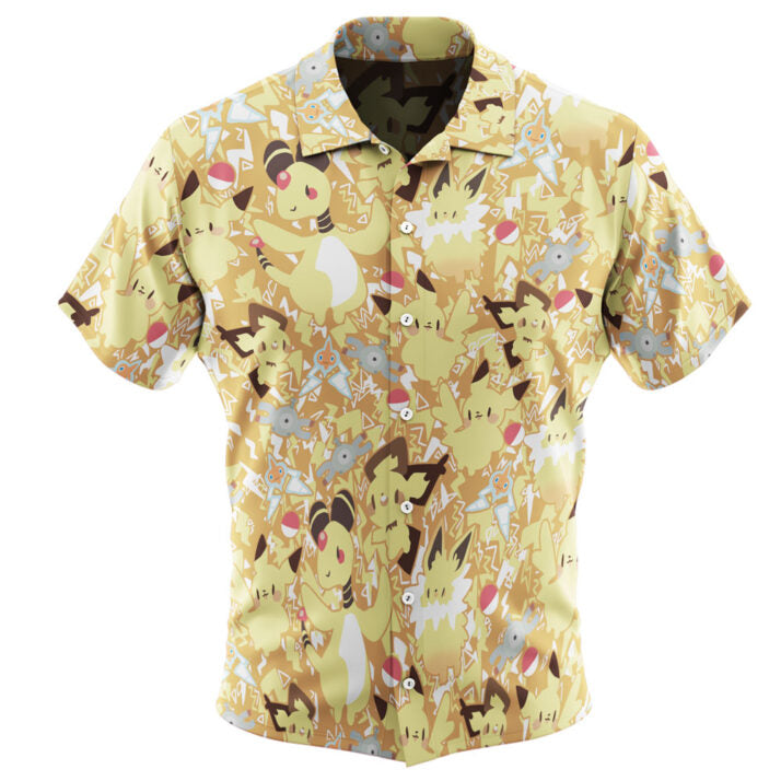 Electric Type Pokemon Hawaiian Shirt Men Women - Tropi Hawaiian Shirts