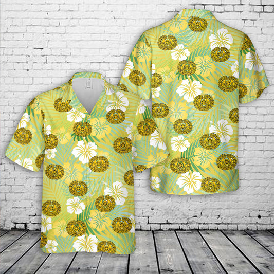 Finnish Army Armoured Brigade Hawaiian Shirt