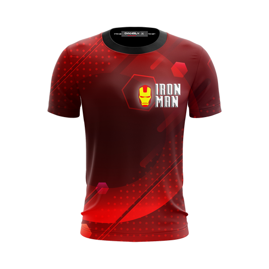 MV T-shirt Iron Man Shirt Iron Man Billionaire Genius Red Shirt