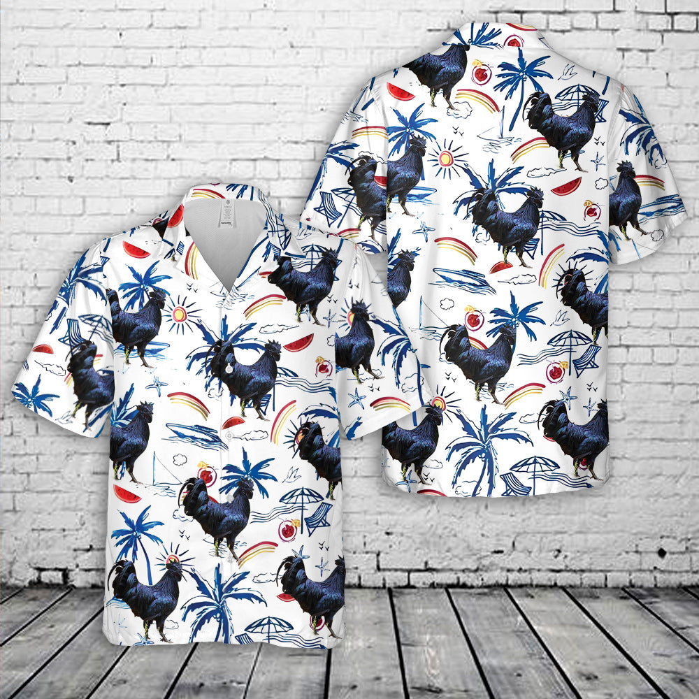 Gallo Negro Hawaiian Shirt