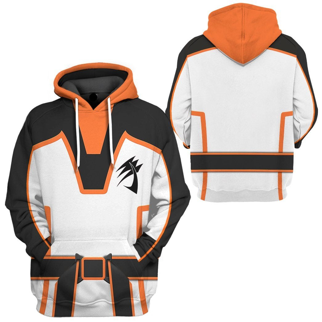 Power Ranger Hoodie Jungle Fury Rhino Power Ranger Hoodie Black White Unisex - Cozy Hoodie For Cold Weather