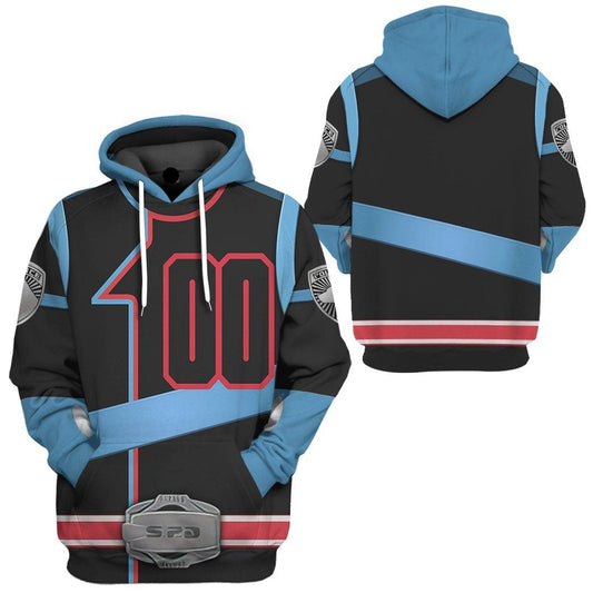 Power Ranger Hoodie Power Rangers Spd Shadow Hoodie Colorful Unisex - Cozy Hoodie For Cold Weather