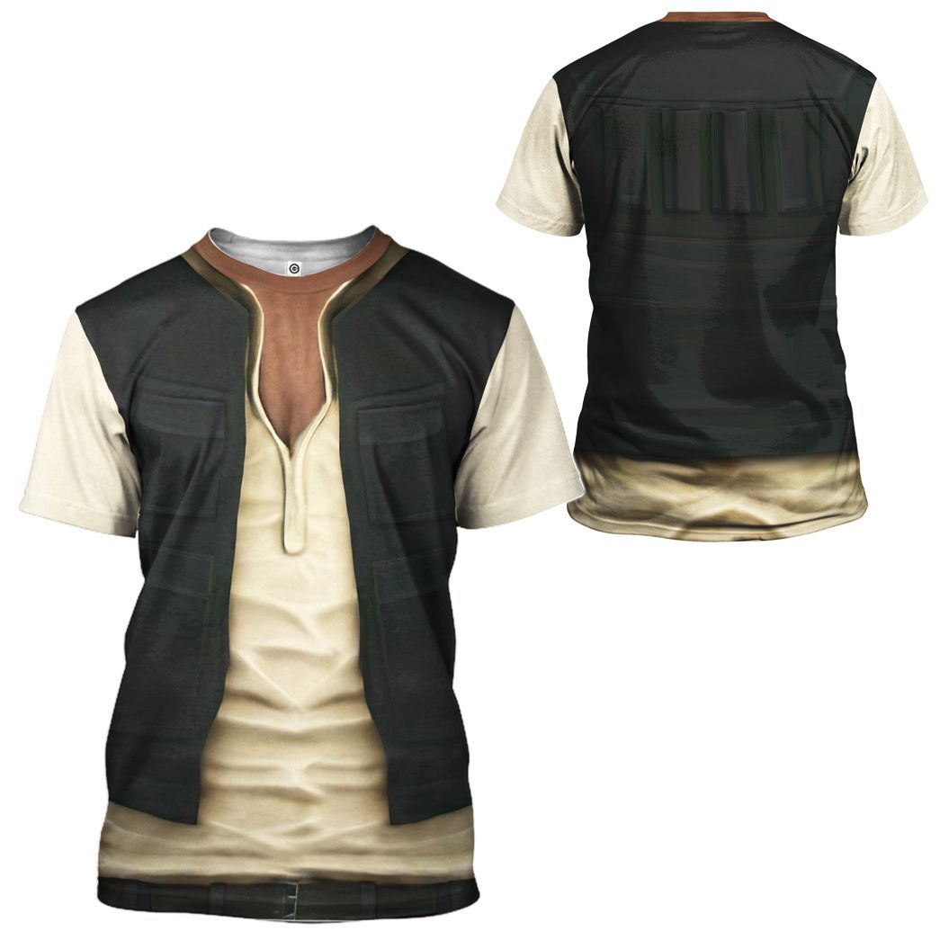 Stwa Han Solo Set T-Shirts For Men