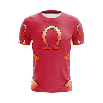 Pokemon T-Shirt Groudon Team Omega Pokemon Go T-Shirt Red Unisex - Trendy Gift For Men & Women