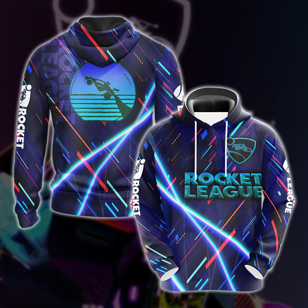 Rocket League All Over Print T-shirt Tank Top Zip Hoodie Pullover Hoodie Hawaiian Shirt