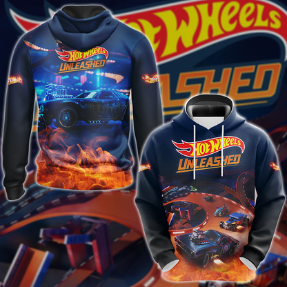 Hot Wheels Unleashed Video Game 3D All Over Print T-shirt Tank Top Zip Hoodie Pullover Hoodie Hawaiian Shirt Beach Shorts Jogger