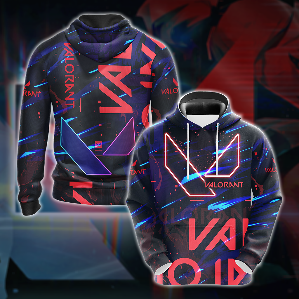 Valorant 3D All Over Print T-shirt Tank Top Zip Hoodie Pullover Hoodie Hawaiian Shirt Beach Shorts Jogger