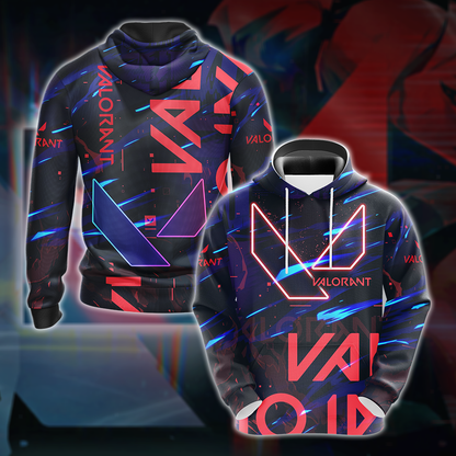 Valorant 3D All Over Print T-shirt Tank Top Zip Hoodie Pullover Hoodie Hawaiian Shirt Beach Shorts Jogger
