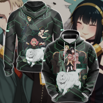 Spy x Family 3D All Over Print T-shirt Tank Top Zip Hoodie Pullover Hoodie Hawaiian Shirt Beach Shorts Jogger