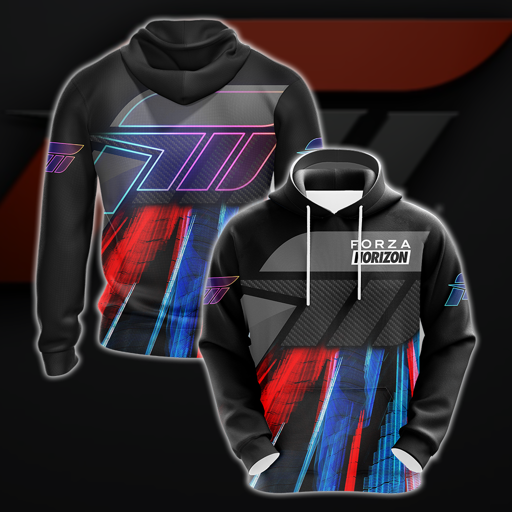Forza Horizon All Over Print T-shirt Tank Top Zip Hoodie Pullover Hoodie Hawaiian Shirt