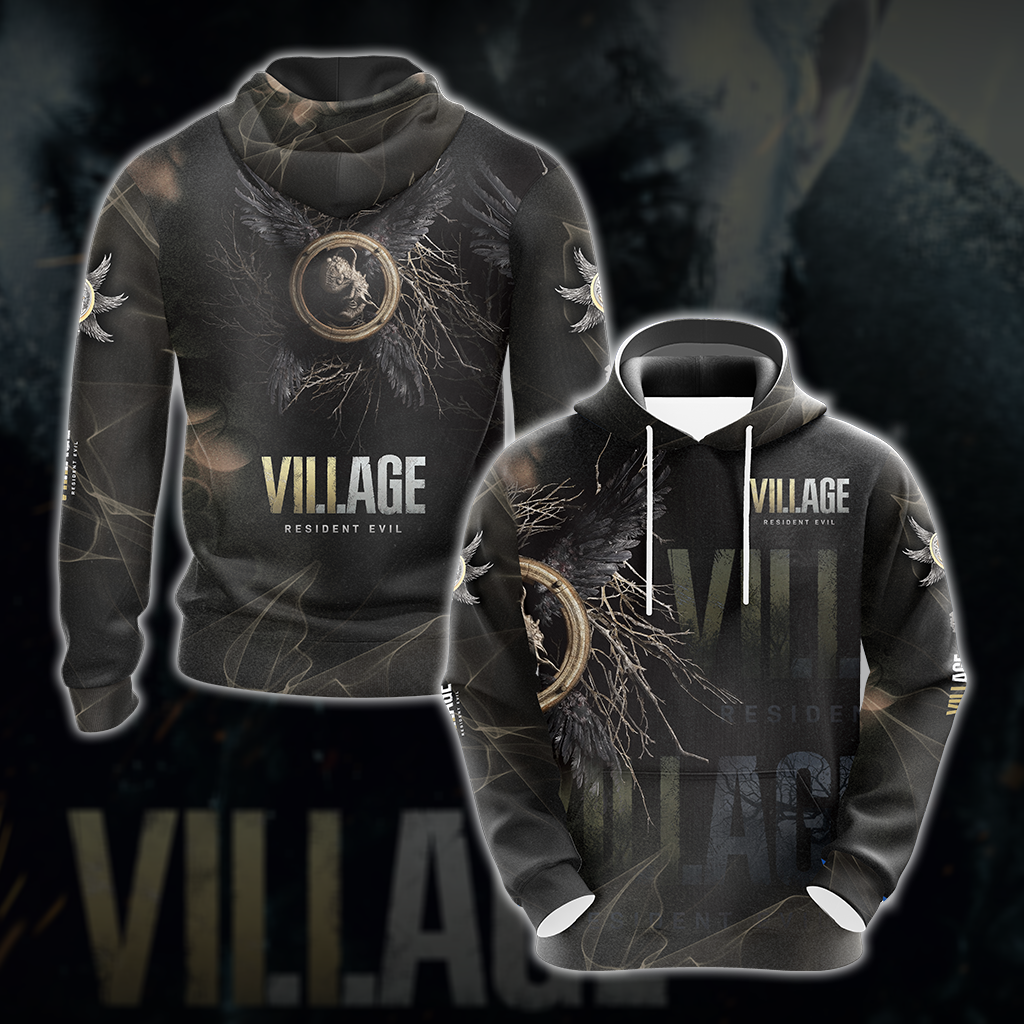 Resident Evil Village All Over Print T-shirt Tank Top Zip Hoodie Pullover Hoodie Hawaiian Shirt