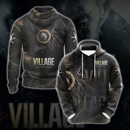 Resident Evil Village All Over Print T-shirt Tank Top Zip Hoodie Pullover Hoodie Hawaiian Shirt