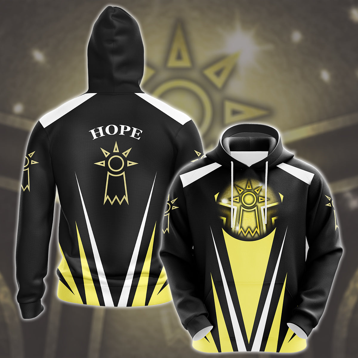 Digimon Crest Of Hope Video Game All Over Printed T-shirt Tank Top Zip Hoodie Pullover Hoodie Hawaiian Shirt Beach Shorts Joggers
