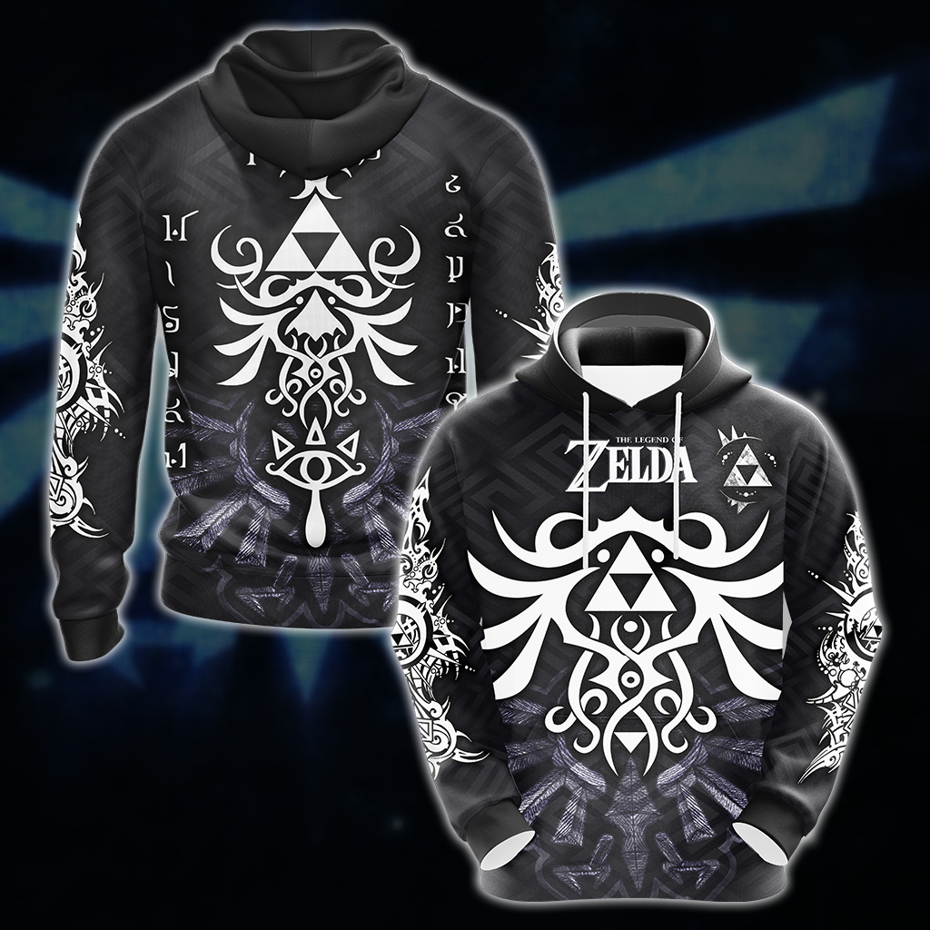 Legend of Zelda All Over Print T-shirt Tank Top Zip Hoodie Pullover Hoodie Hawaiian Shirt