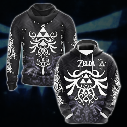 Legend of Zelda All Over Print T-shirt Tank Top Zip Hoodie Pullover Hoodie Hawaiian Shirt