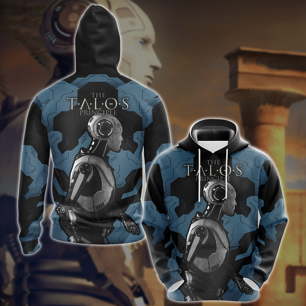 Talos Principle Video Game 3D All Over Printed T-shirt Tank Top Zip Hoodie Pullover Hoodie Hawaiian Shirt Beach Shorts Jogger