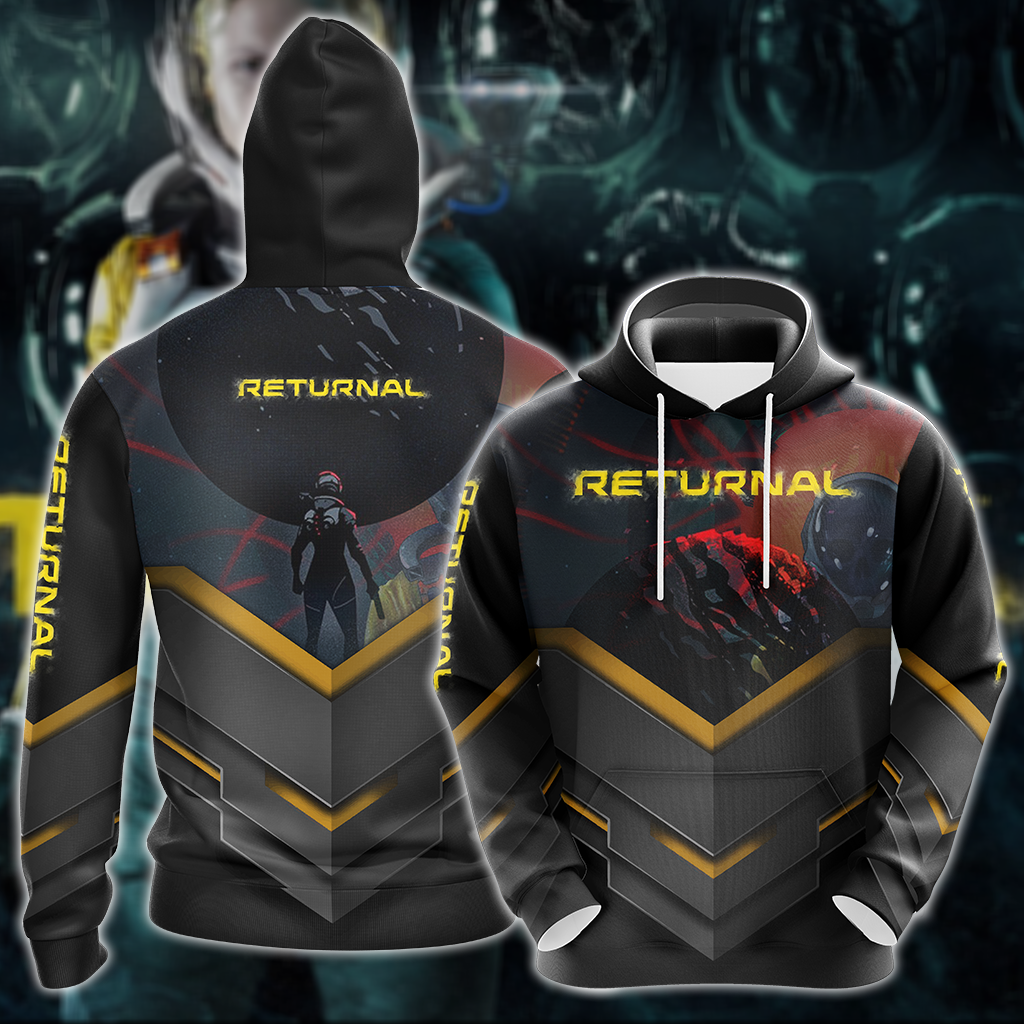 Returnal 3D All Over Print T-shirt Tank Top Zip Hoodie Pullover Hoodie Hawaiian Shirt Beach Shorts Jogger