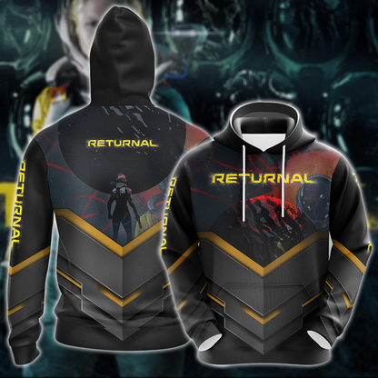 Returnal 3D All Over Print T-shirt Tank Top Zip Hoodie Pullover Hoodie Hawaiian Shirt Beach Shorts Jogger
