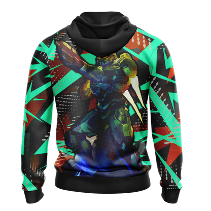 Halo Hoodie Halo Combat Evolved Masterchief Graphic Hoodie Colorful Unisex - Cozy Hoodie For Cold Weather