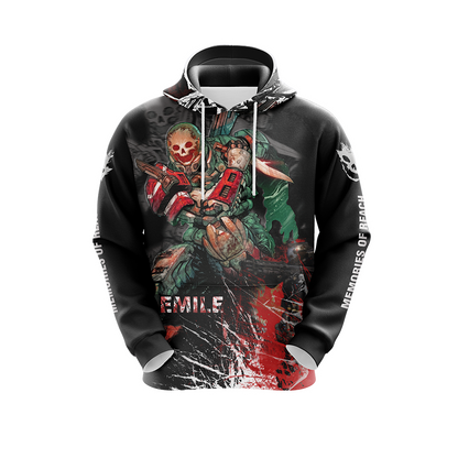 Halo Hoodie Halo Emile Memories Of Reach Hoodie Black Unisex - Cozy Hoodie For Cold Weather