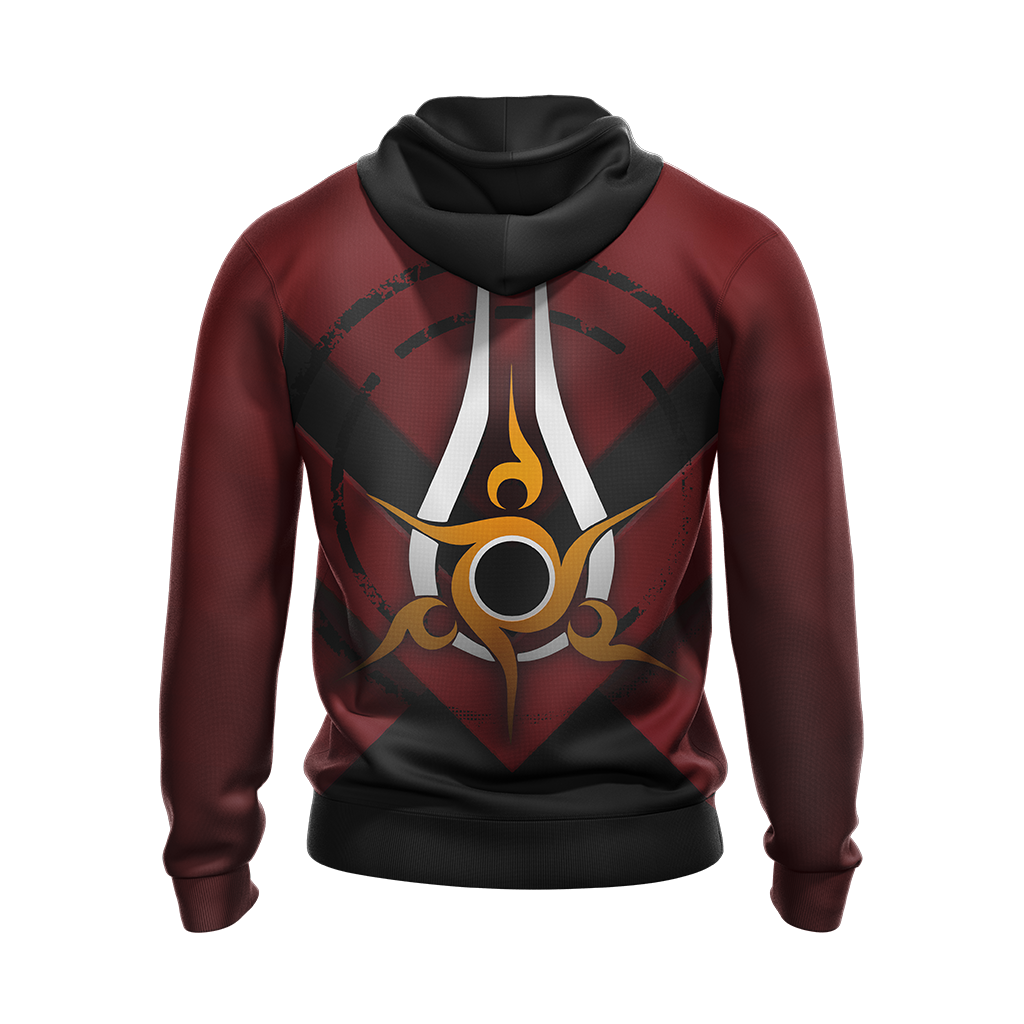 Halo Hoodie Halo Arbiter Emblem Hoodie Red Unisex - Cozy Hoodie For Cold Weather