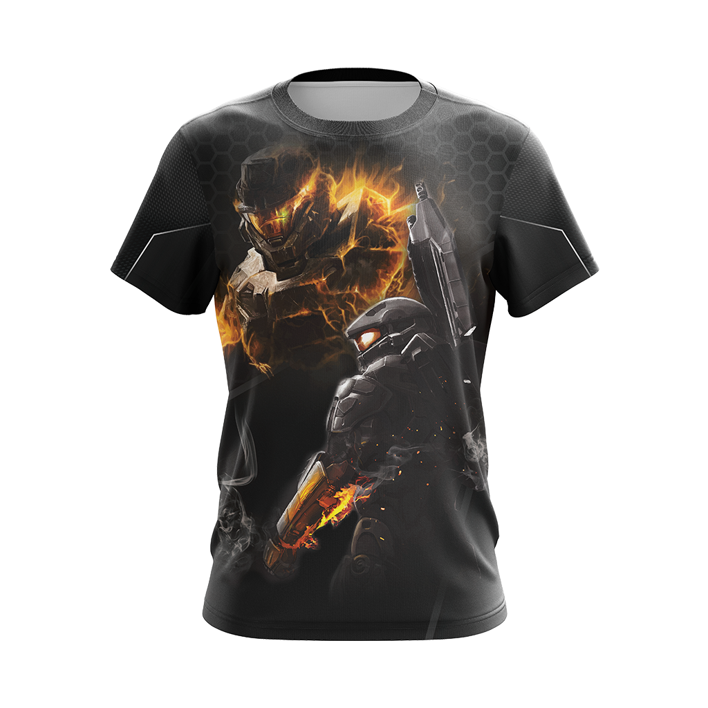 Halo T-Shirt Halo Hunt The Truth T-Shirt Black Unisex - Trendy Gift For Men & Women