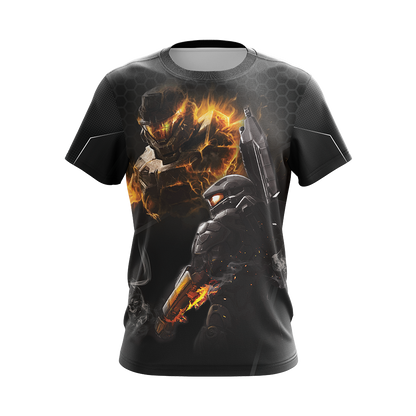 Halo T-Shirt Halo Hunt The Truth T-Shirt Black Unisex - Trendy Gift For Men & Women