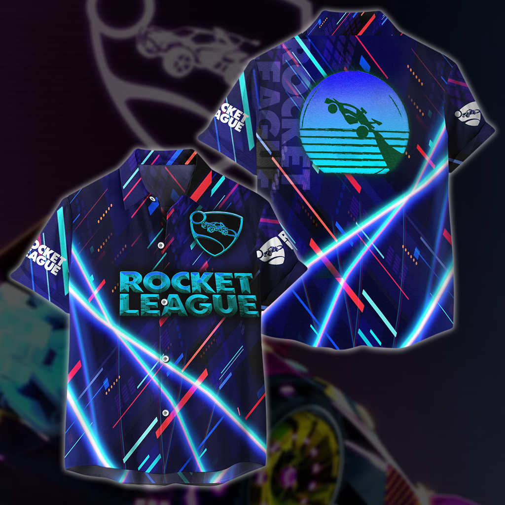 Rocket League All Over Print T-shirt Tank Top Zip Hoodie Pullover Hoodie Hawaiian Shirt