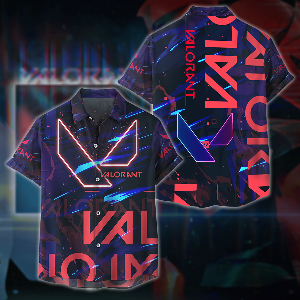 Valorant 3D All Over Print T-shirt Tank Top Zip Hoodie Pullover Hoodie Hawaiian Shirt Beach Shorts Jogger