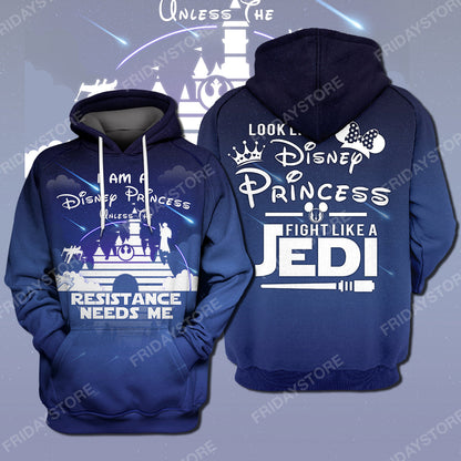  SW DN T-shirt I'm A DN Princess Unless The Resistance Needs Me T-shirt High Quality SW DN Hoodie Sweater Tank 