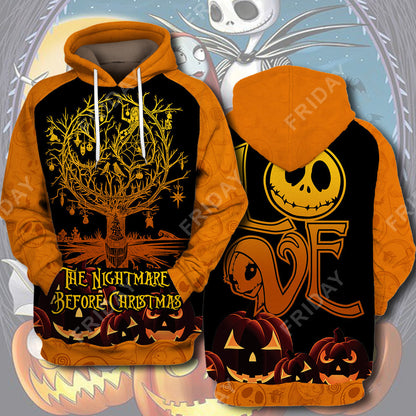  TNBC T-shirt Nightmare Halloween Tree Love T-shirt Cool Amazing  DN TNBC Hoodie Sweater Tank 2025