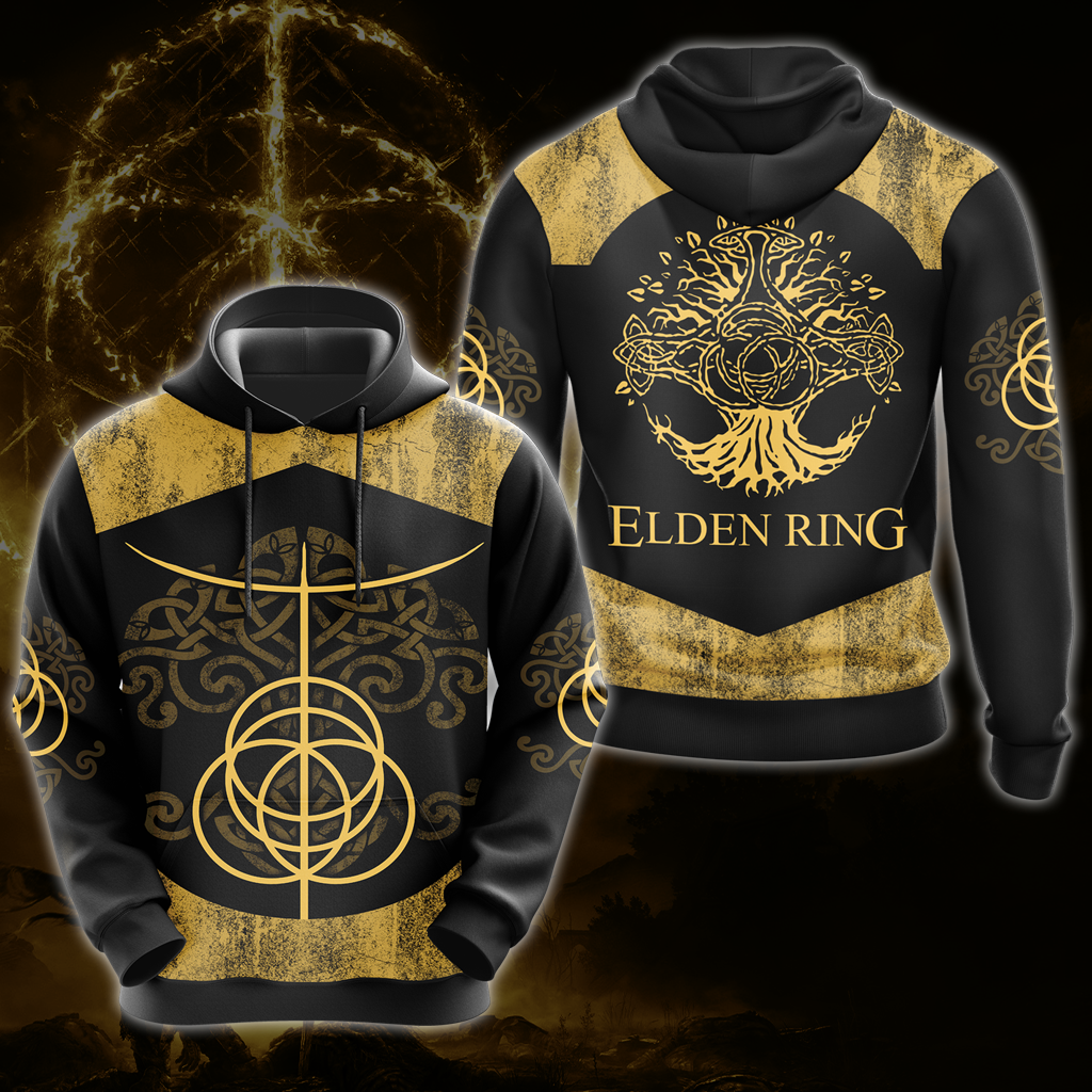 Elden Ring 3D All Over Print T-shirt Tank Top Zip Hoodie Pullover Hoodie Hawaiian Shirt Beach Shorts Jogger