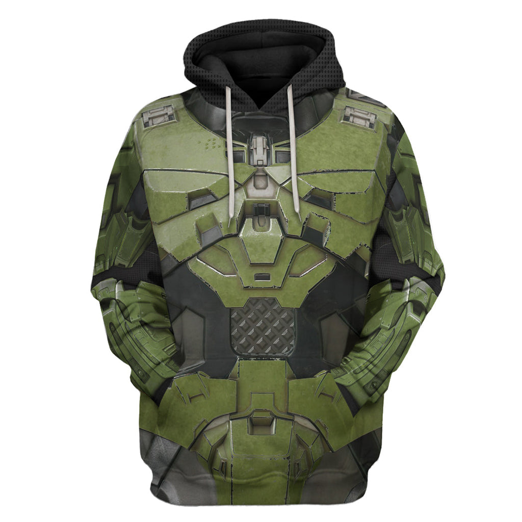  Halo Infinite Masterchief Cosplay Custom Tshirt Hoodie Apparel