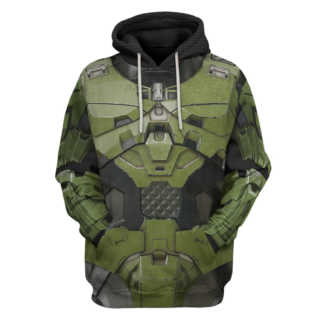  Halo Infinite Masterchief Cosplay Custom Tshirt Hoodie Apparel