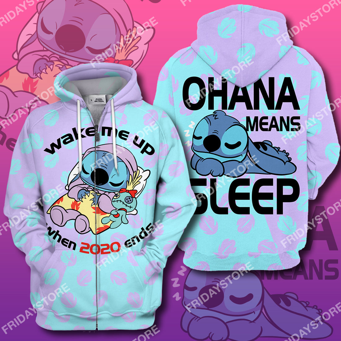  LAS T-shirt Wake Me Up When 2020 Ends T-shirt Awesome High Quality DN Stitch Hoodie Sweater Tank