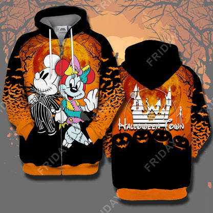  DN T-shirt TNBC Mouse Couple Halloween Town T-shirt High Quality DN TNBC Hoodie Sweater Tank